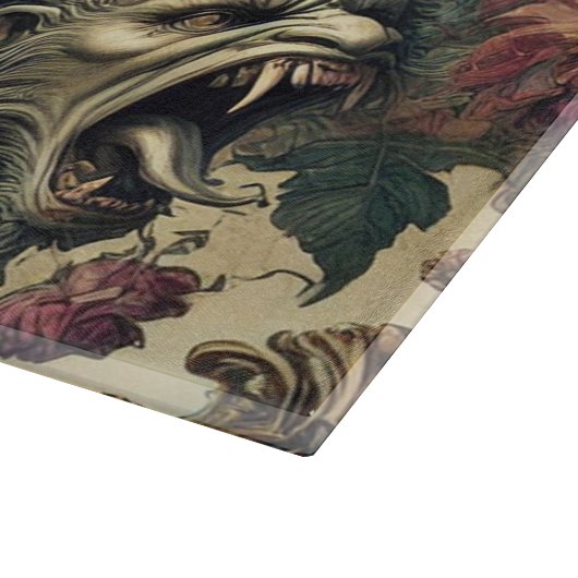 Arcane Atelier - Gotisch Viktorianisch Schneidebrett (Ecke)