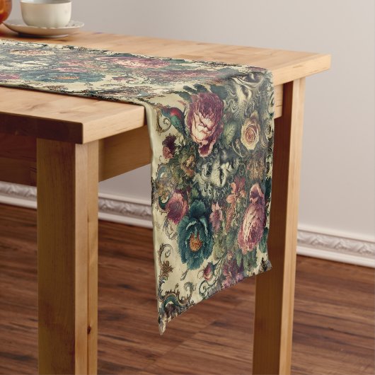 Arcane Atelier - Gotisches Barock Kurzer Tischläufer (Beispiel)