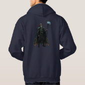 Arcane Elder Wizard Dark Academia Back Hoodie (Rückseite)