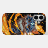 Arcane Ember: Das Flamebound Kitten Case-Mate iPhone Hülle (Rückseite (Horizontal))