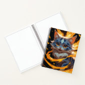 Arcane Ember: Der Flamebound Kitten Familiar Notizblock (Innenseite)