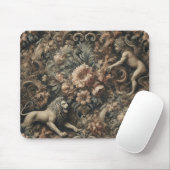 Arcane Majestät - Gotisches Barockdesign Mousepad (Mit Mouse)