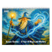 Arcane Realms – A Year of Magic and Mystery Kalender (Titelbild)