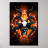 Arcane Skull Semi-Gloss Poster (Vorne)