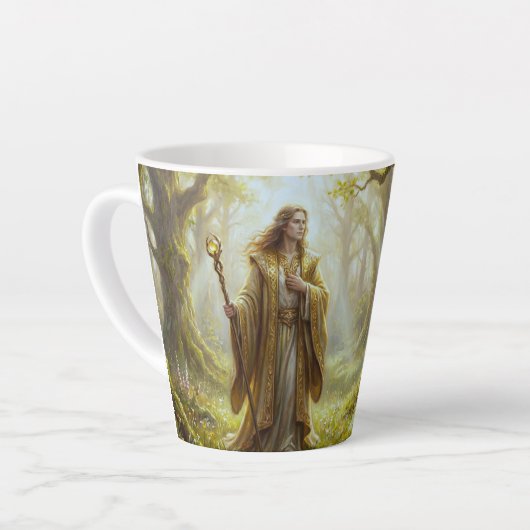 Arcane Wanderer in Enchanted Forest Milchtasse (Linke Ecke)