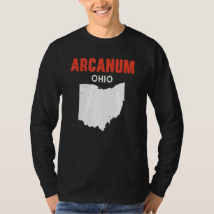Arcanum Ohio USA Staat America Travel Ohioan T-Shirt