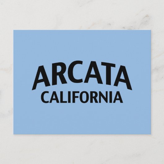 Arcata California Postkarte (Vorderseite)