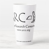 ARCE American Research Center in Ägypten Hieroglyp Milchtasse (Vorderseite)
