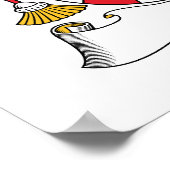 Arce Familienwappen Poster (Ecke)