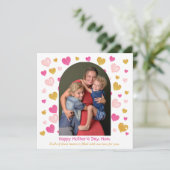 Arch|1 Foto | Muttertag Karte (Stehend Vorderseite)