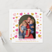 Arch|1 Foto | Muttertag Karte (Vorderseite/Rückseite Beispiel)