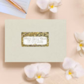 Arch Art Nouveau Vineyard Peacock Anschrift Labels Adressaufkleber