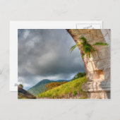 Arch auf der Festung Brimstone Hill Postkarte (Vorne/Hinten)