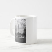 Arch aus dem Park Graustufen Kaffeetasse (Vorderseite Links)