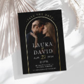 Arch Black and White Elegance Folieneinladung