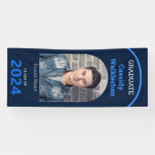 Arch Blue Foto Abschluss Banner (Horizontal)