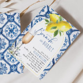 Arch Capri Lemons Brunch and Bubbly Brautparty Einladung