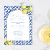 Arch Capri Lemons Main Squeeze Brautparty Party Einladung