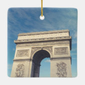 Arch de Triumph Postcard Keramikornament (Rückseite)
