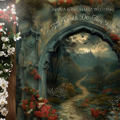 Arch Dracula Burg Gotisches Foto Stand Hintergrund Wandteppich