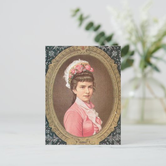 Arch Duchess Gisela, Tochter Kaiserin Elisabeth Postkarte (Stehend Vorderseite)