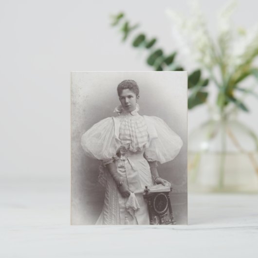 Arch Duchess Marie-Valerie, Tochter Sisi mit Venti Postkarte (Stehend Vorderseite)