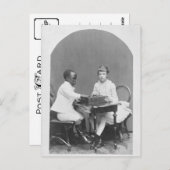 Arch Duchess Marie-Valerie von Österreich & Rustim Postkarte (Vorne/Hinten)