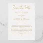 Arch Effect Lila Heart Happy Valentinstag Folieneinladung (Rückseite)