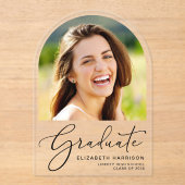 Arch Foto Abschluss Akryllische Ankündigung (Vorderseite)