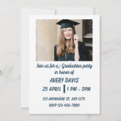 Arch Foto Abschlussfeier Einladung 2026 (Rückseite)
