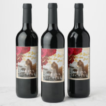 Arch Foto Burgund Botanische Hochzeit