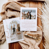 Arch-Foto Danke-Karte | Dankeschön-Karte Einladung