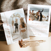 Arch-Foto Danke-Karte | Dankeschön-Karte Einladung