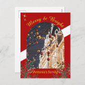 Arch Foto Frohe Weihnachten Moderne (Vorne/Hinten)