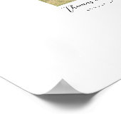 Arch Foto Gästebuch für handgeschriebene Wünsche (Ecke)