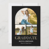 Arch Foto Graduation Party Einladung (Vorderseite)