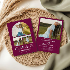 Arch Foto Graduation Party Einladung