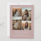 Arch Foto Graduation Party Einladung Ankündigung (Rückseite)