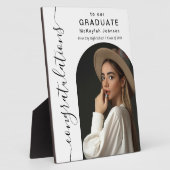 Arch Foto Herzlichen Glückwunsch an unseren Absolv Fotoplatte (Seite)