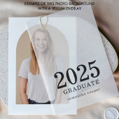 Arch Foto Hintergrund für Vellum Grad Ankündigung