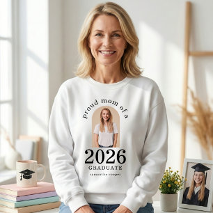 Arch Foto Proud Mama 2025 Graduate Sweatshirt