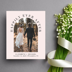 Arch Foto Rosa Hochzeitsempfang Einladung