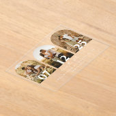 Arch Foto Save the Date Hochzeitskarte Acryleinladungen (Ablage )