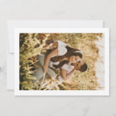 Arch-Foto Save the Date Hochzeitskartentankündigun (Rückseite)