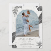 Arch Foto Zielstrasse Hochzeit Save The Date (Vorderseite)
