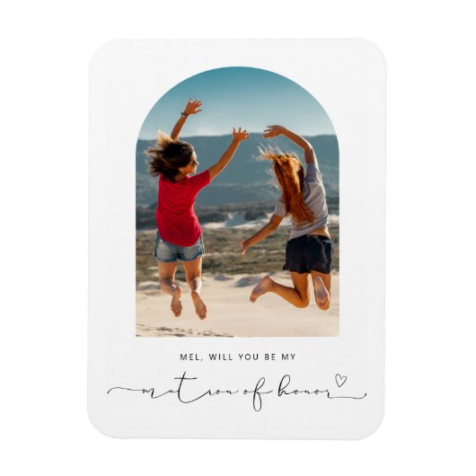 Arch Frame werden Sie meine Matrone des Ehrenmagne Magnet (Vertikal)