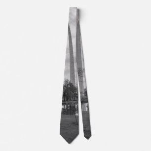 Arch from Park Graustufen Neck Tie Krawatte