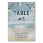 Arch für das nautische Netz und die Blume Tischnummer (Vorderseite)