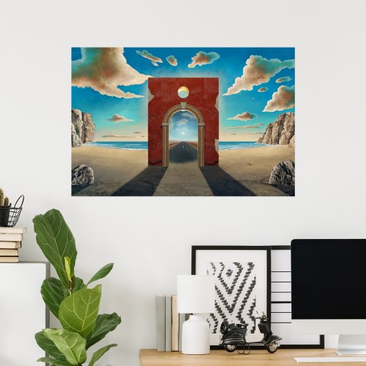 Arch Gate Poster (Heimbüro)