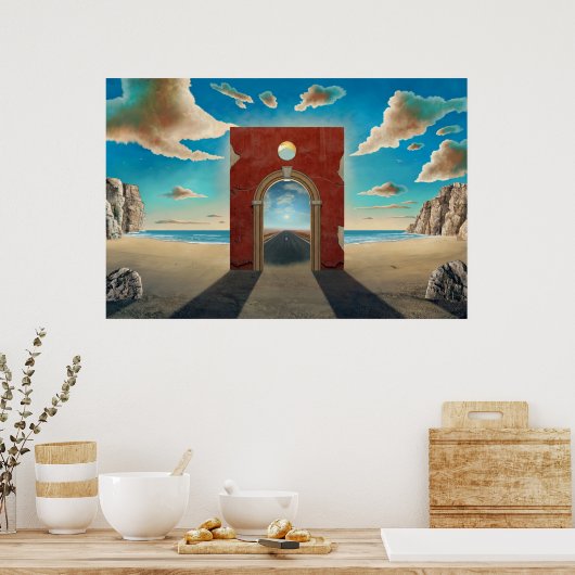 Arch Gate Poster (Küche)